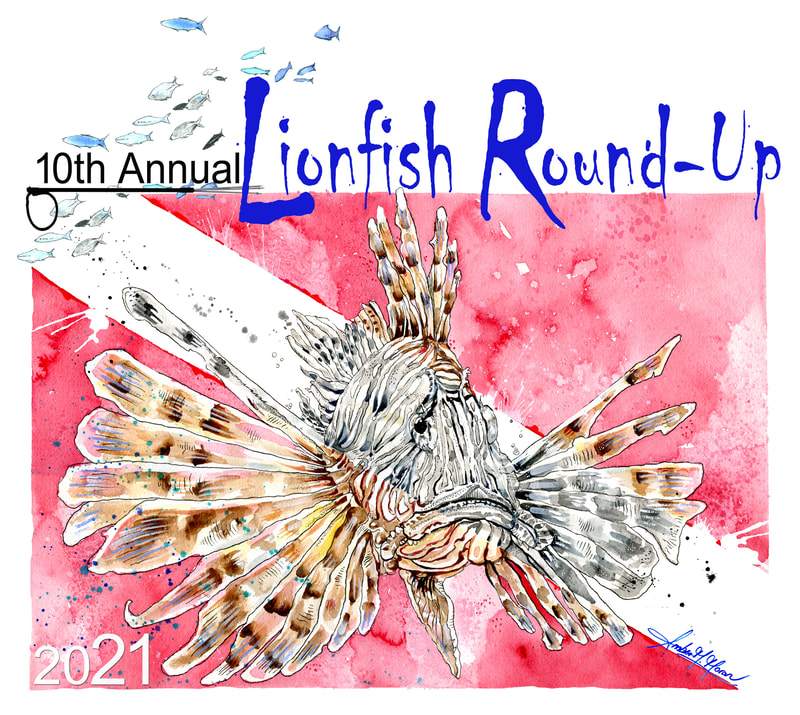 lionfish-roundup-moran-florida-art-design-tournement